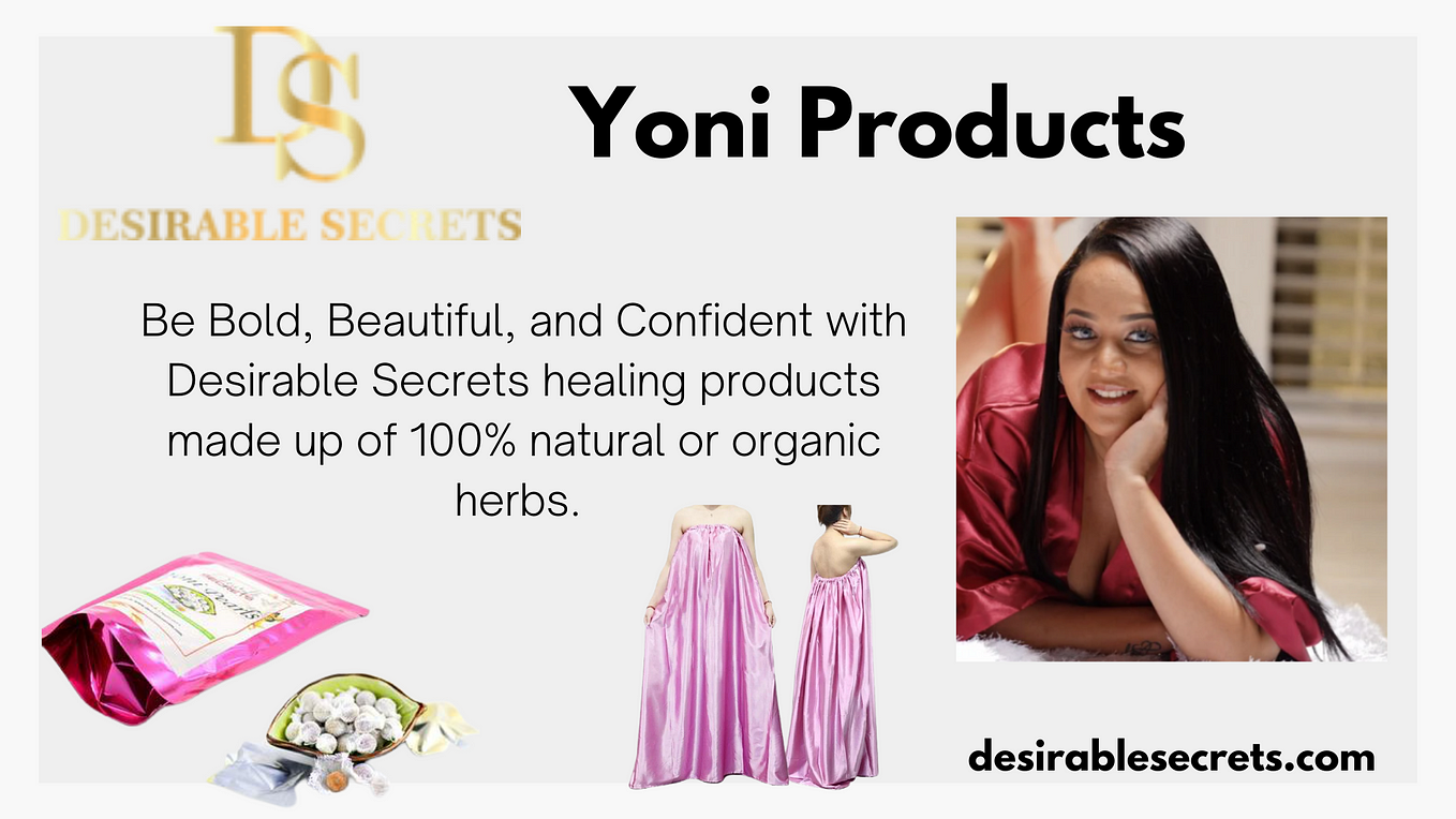 Best 100% Natural and Organic Yoni Products - Desirable Secrets - Medium