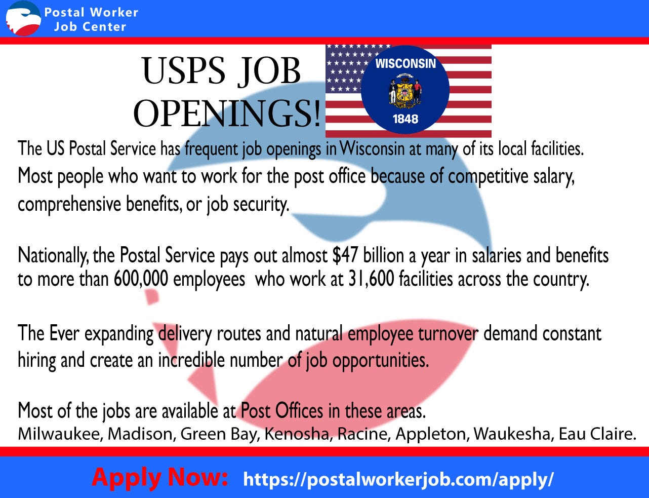 USPS Job Openings Texas! Postal Worker Job Centre Medium