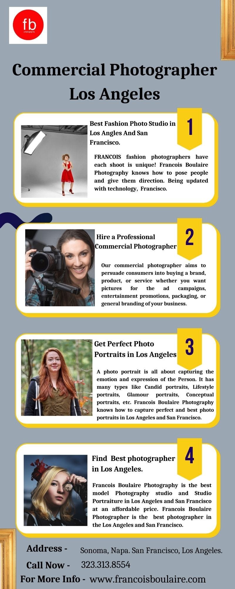 Professional photographer studio Los Angeles FRANCOIS E BOULAIRE Medium