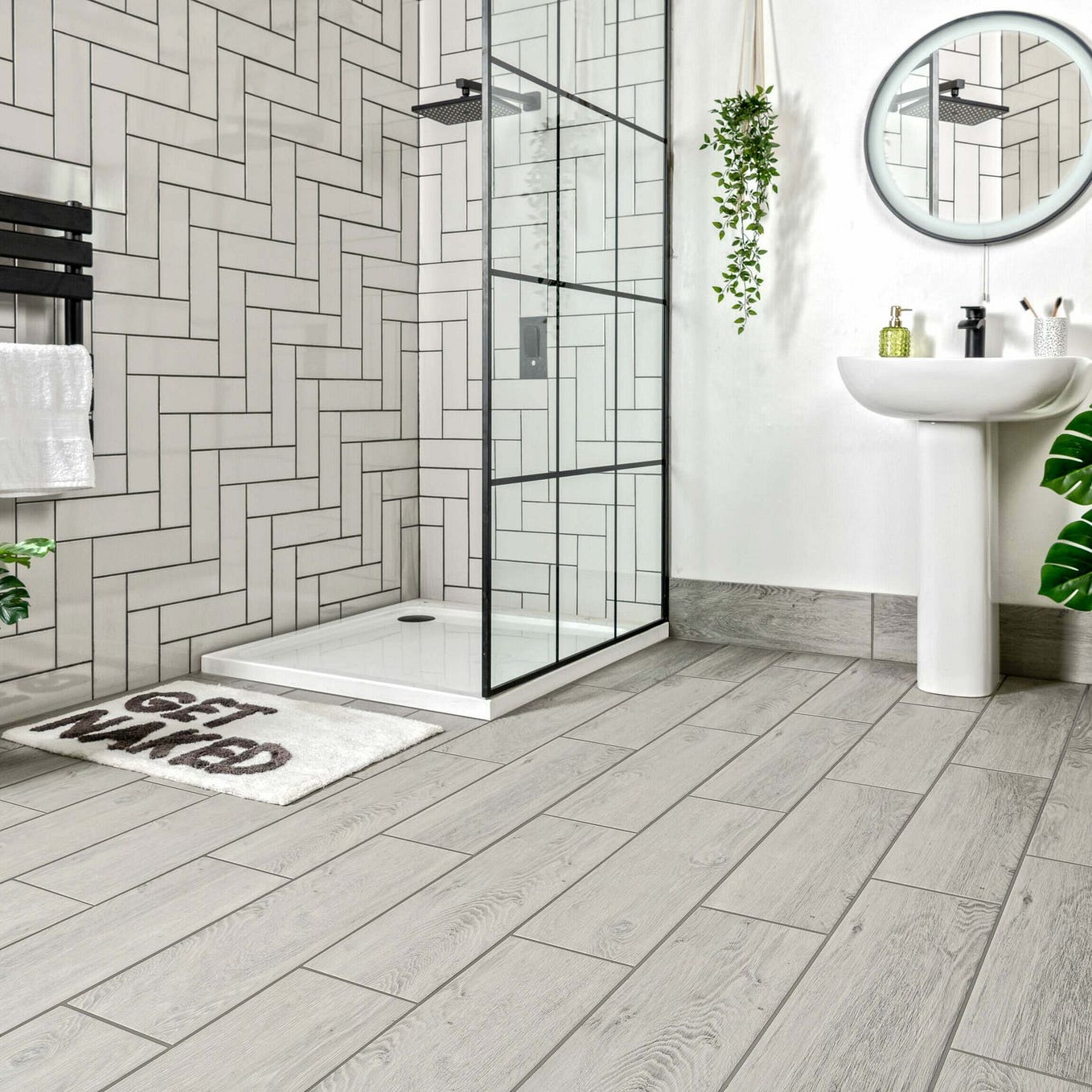 75 Gray Tile Bathroom Ideas You'll Love - March, 2026 | Houzz