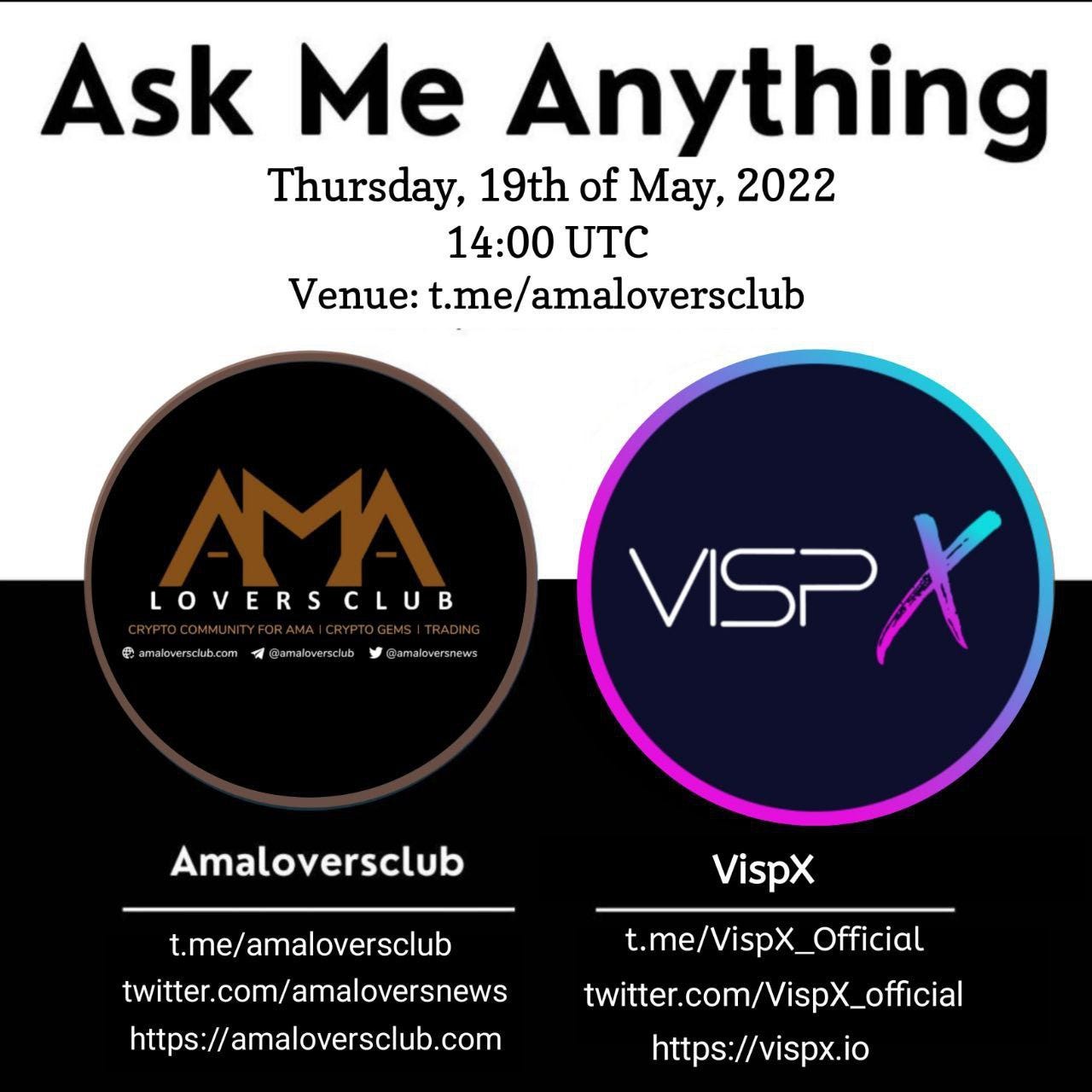 Recapitulation of VispX PROJECT AMA event held at AMA LOVERS CLUB.