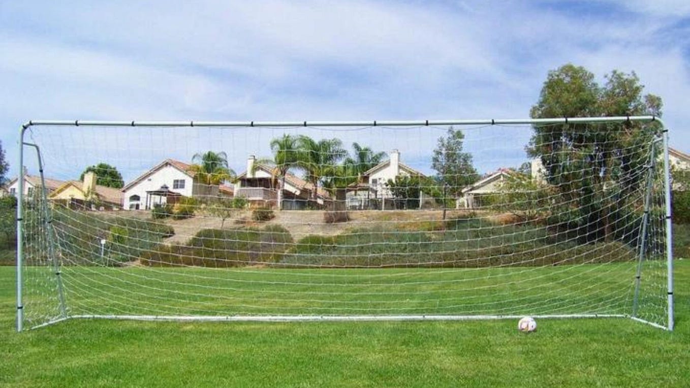 Soccer Goal Net & Stakes Essential Equipment for Your Game by