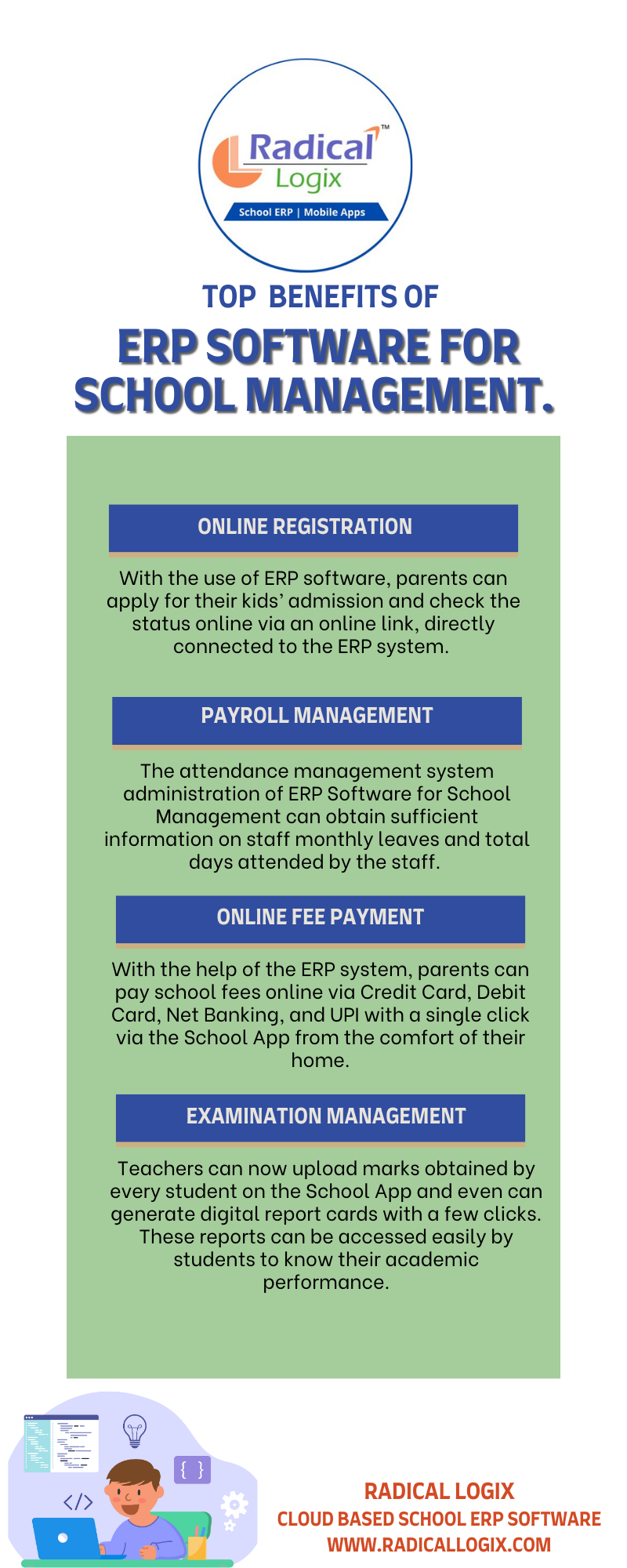 Top Benefits of Selecting the Best School ERP Software Radical Logix