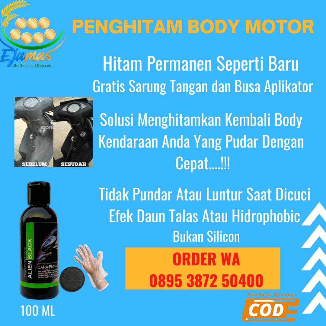 AMPUH BIKIN KILAP BODY KENDARAAN Hub. WA : 0895–3872–50400, Agen