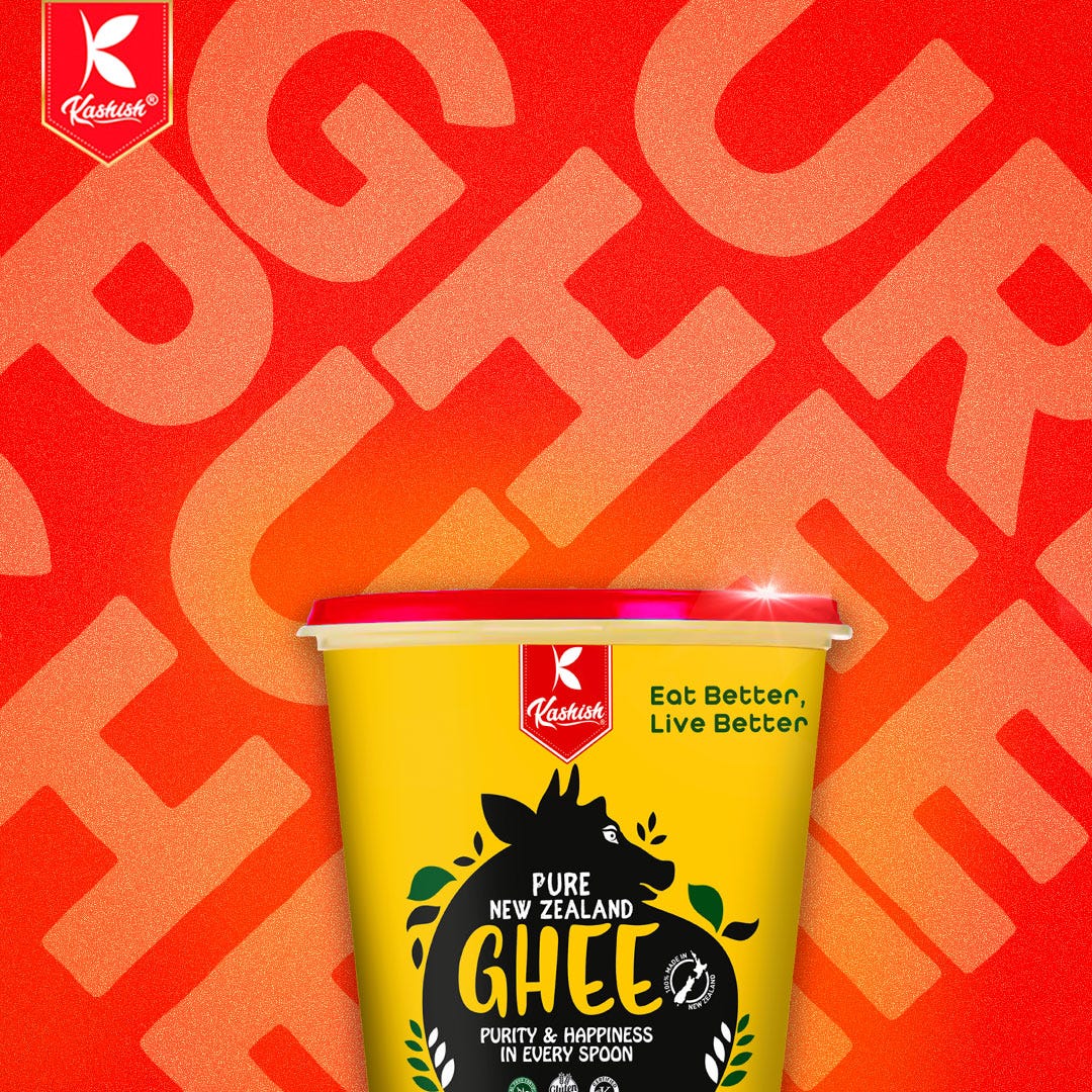Experience the Rich Taste of Kashish Foods Ghee New Zealand’s Premier