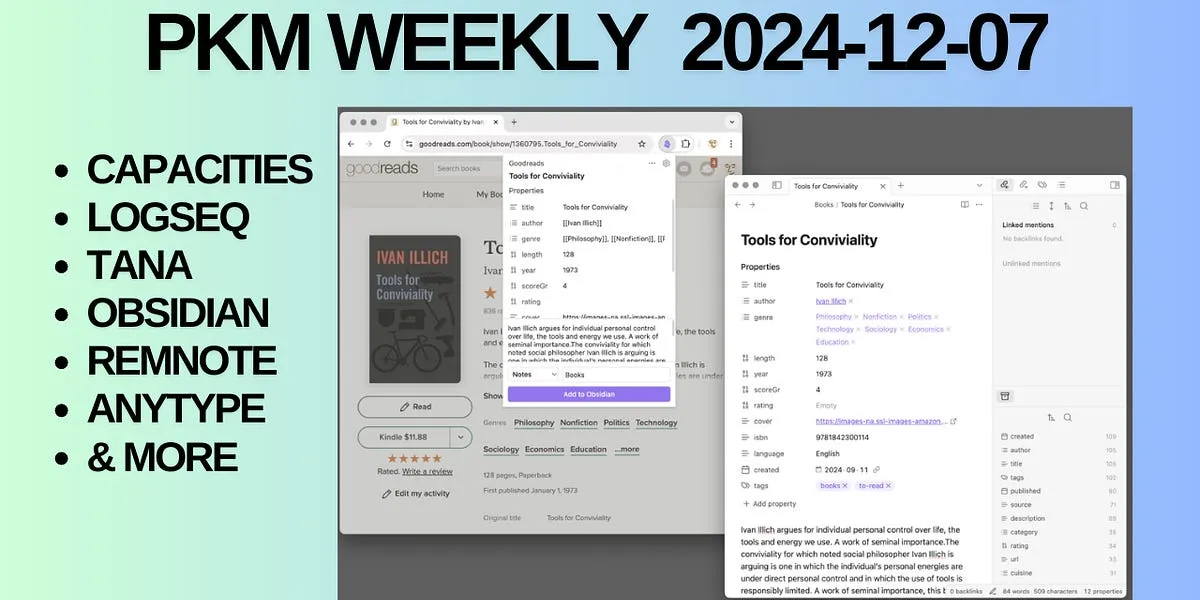 PKM Weekly — 2024–12–07