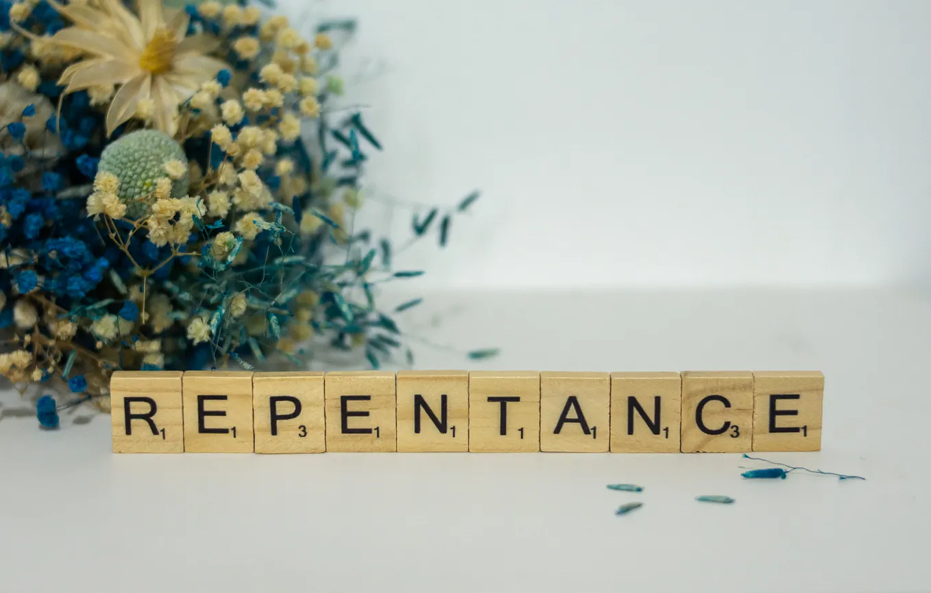 Repentance is the act of changing one’s mind and heart in order to be more aligned with God’s will by Arbab Z. at medpage medim.com