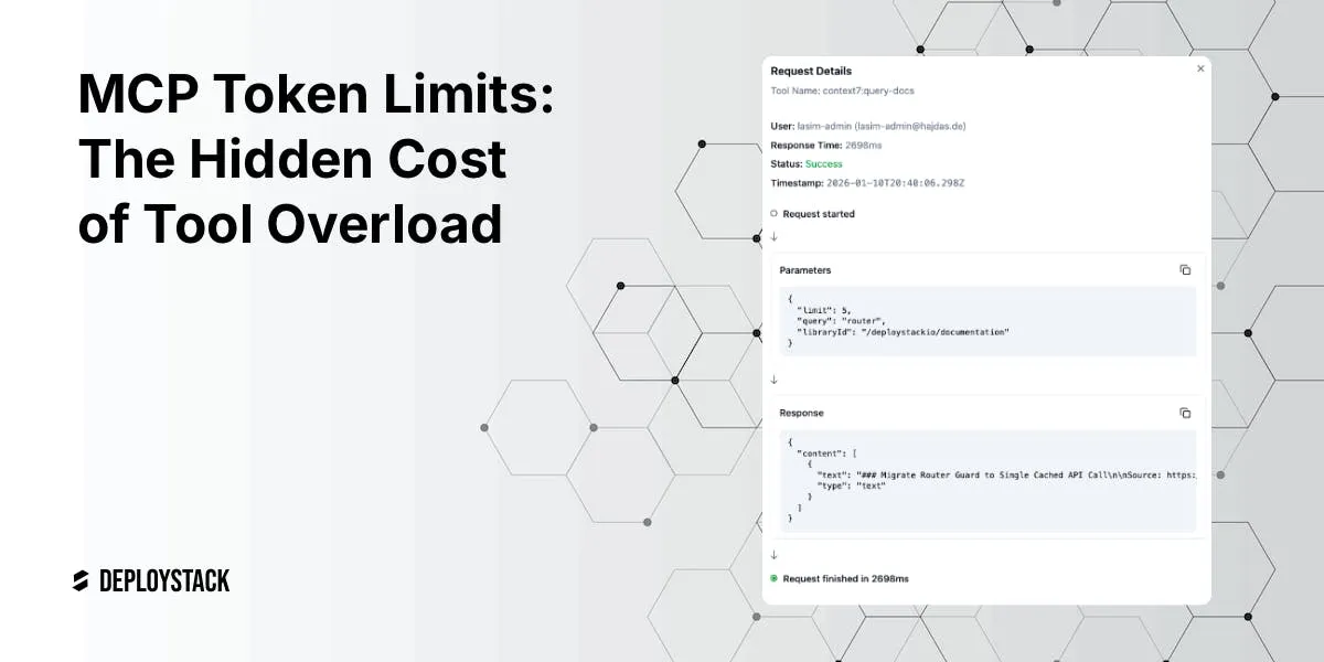 How to Cut Your MCP Token Usage by 97% in 3 Minutes | by Piotr | Medium
