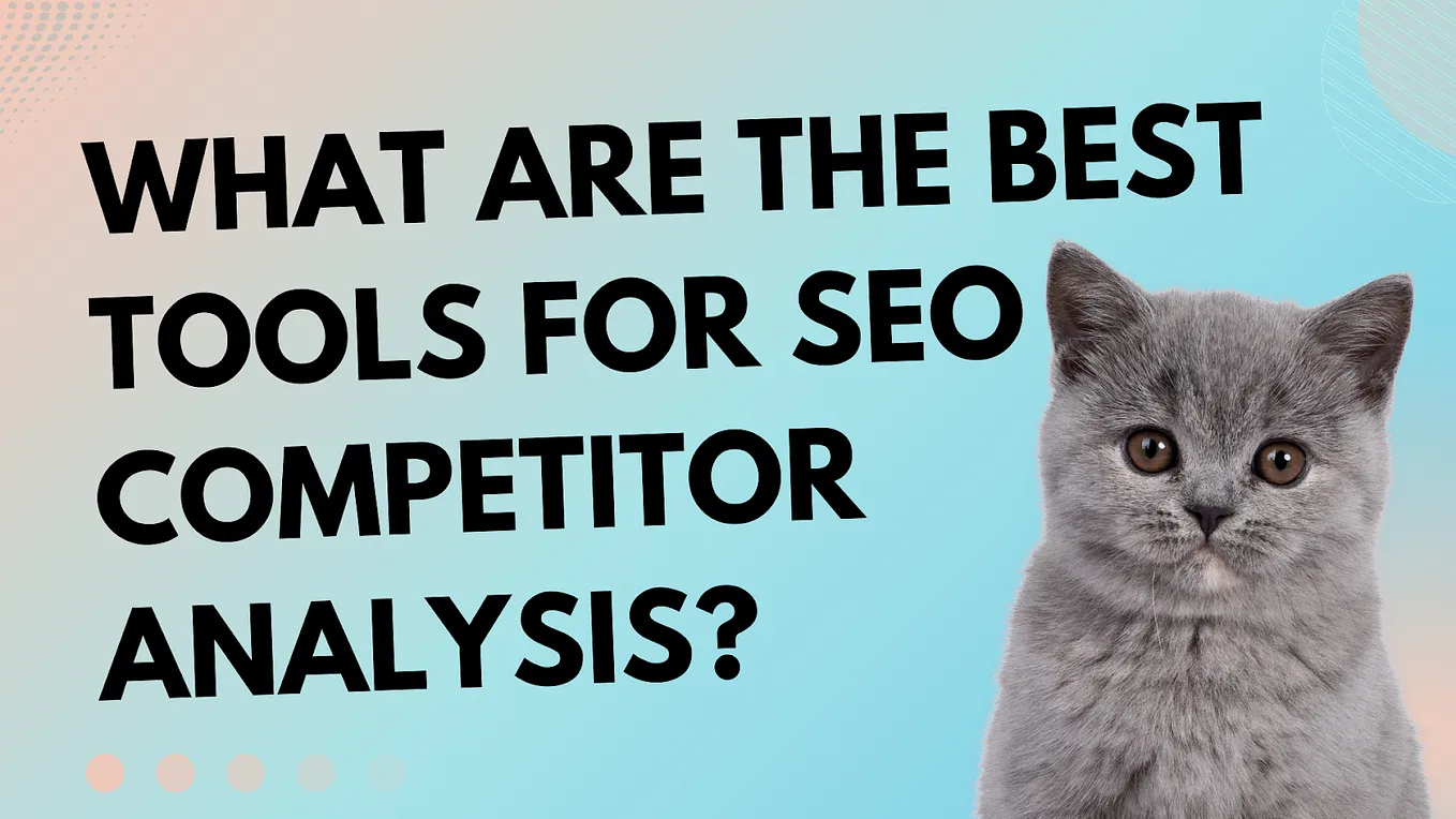 What Are the Best Tools for SEO Competitor Analysis?