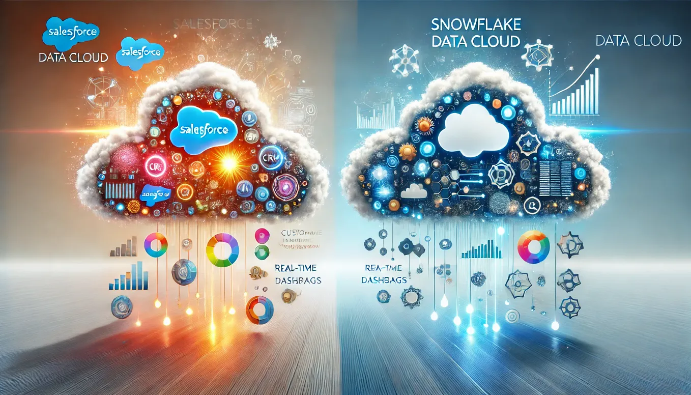 The Tale of Two Clouds: Salesforce Data Cloud vs. Snowflake Data Cloud