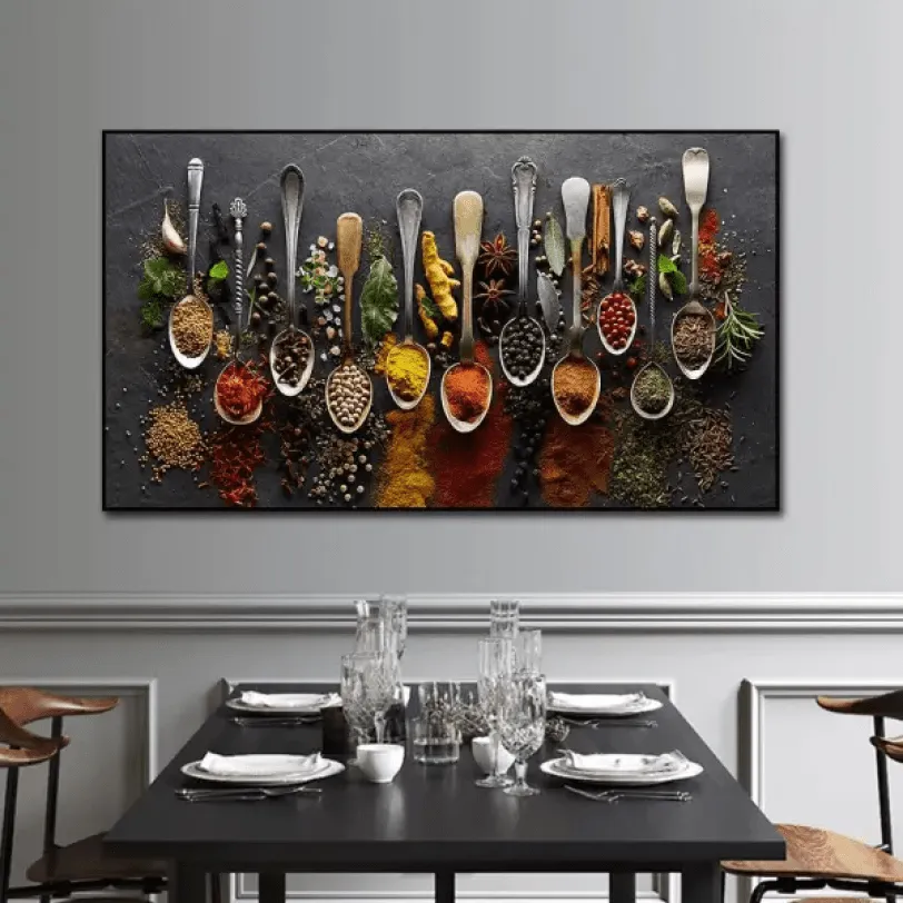 HOW TO DECOR DINING ROOM BEAUTIFUL BY WALL ART