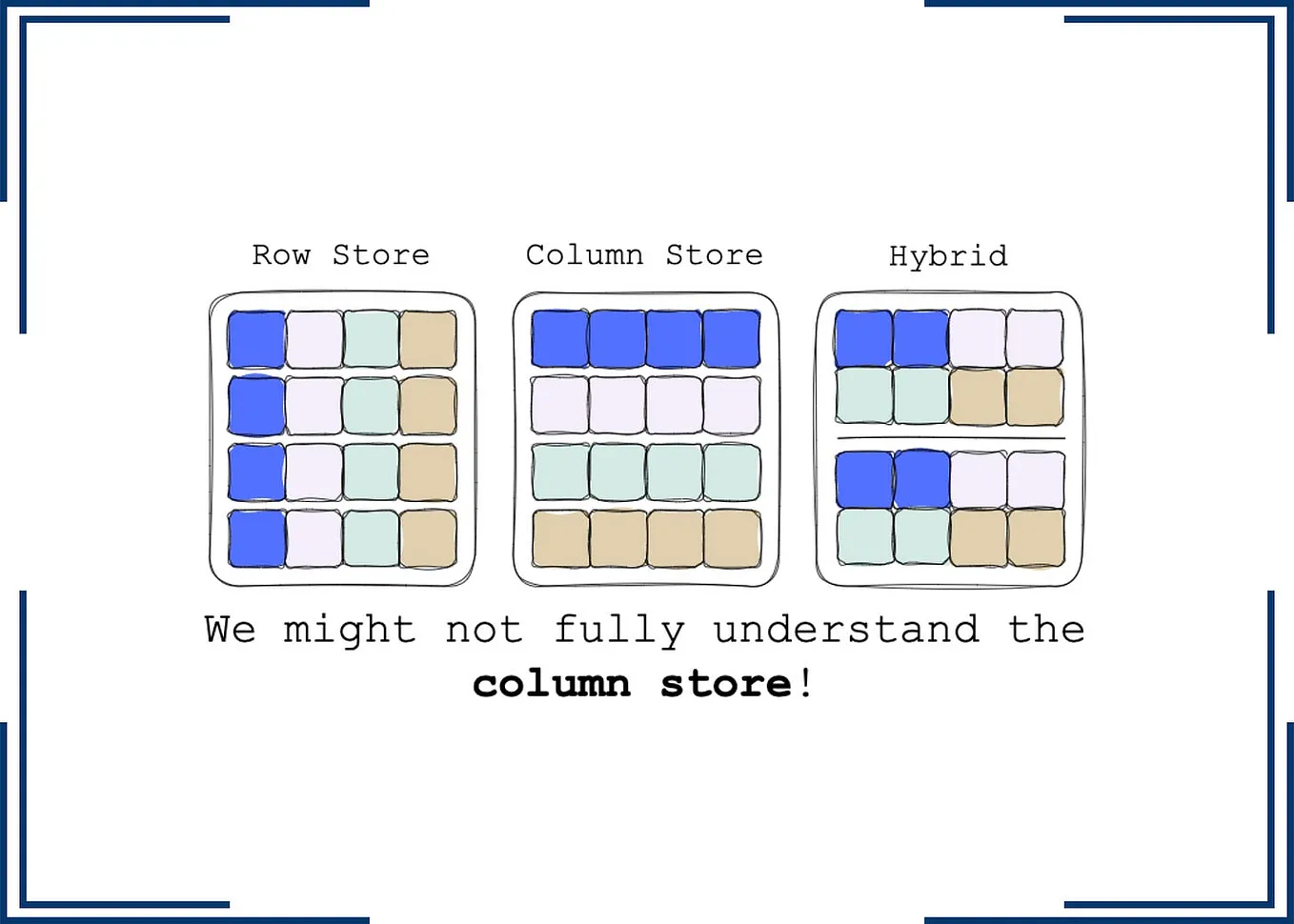 We might not fully understand the column store!