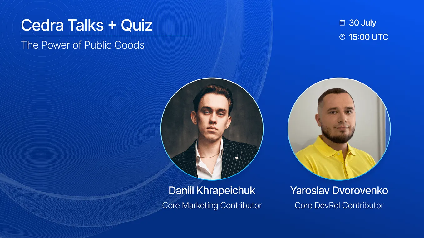 The Role of Public Goods in Web3. And How Cedra is Leading the Way | by ...