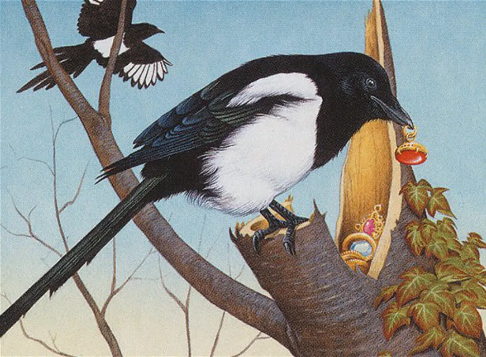 The art for Thieving Magpie