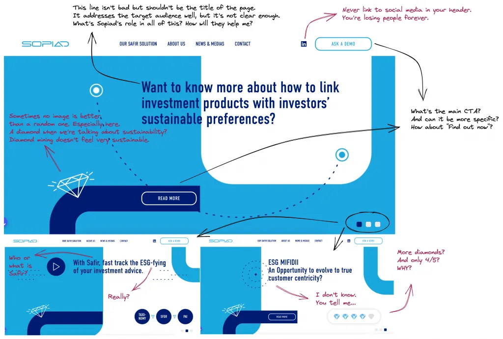 15 Lessons From 5 Website Breakdowns