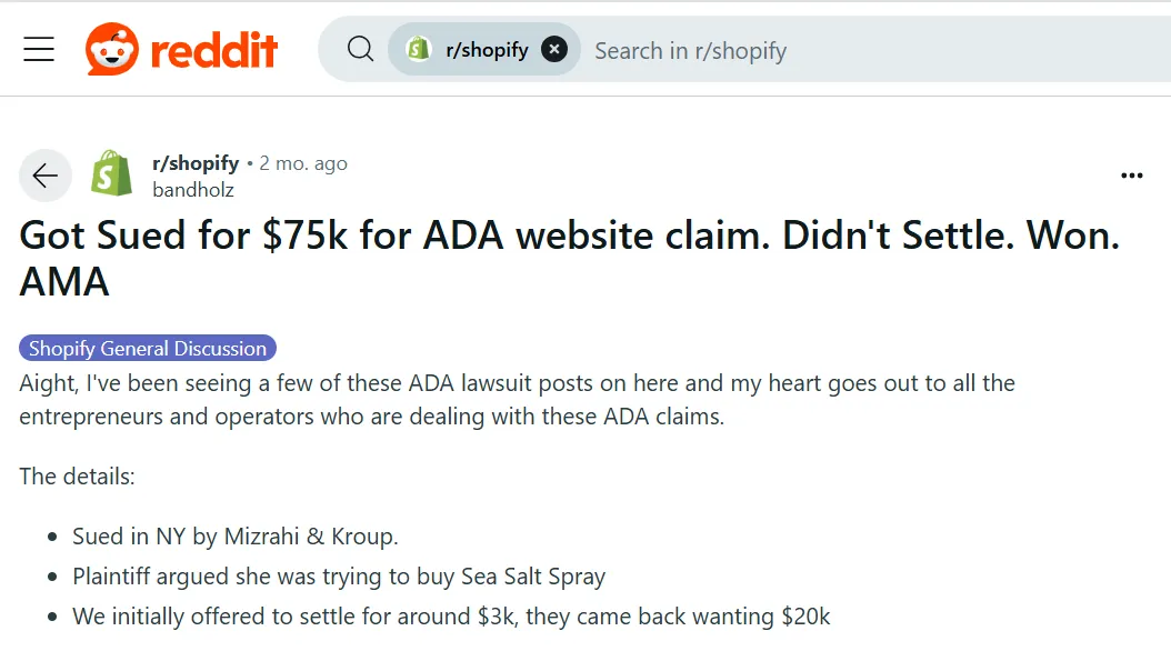 The Hidden Crisis Facing Online Retailers: Inside the Wave of ADA Website Compliance Lawsuits