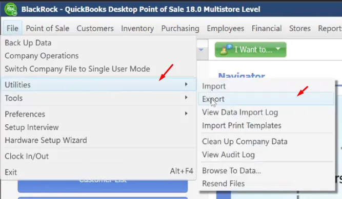 QuickBooks POS: What Can I Export?