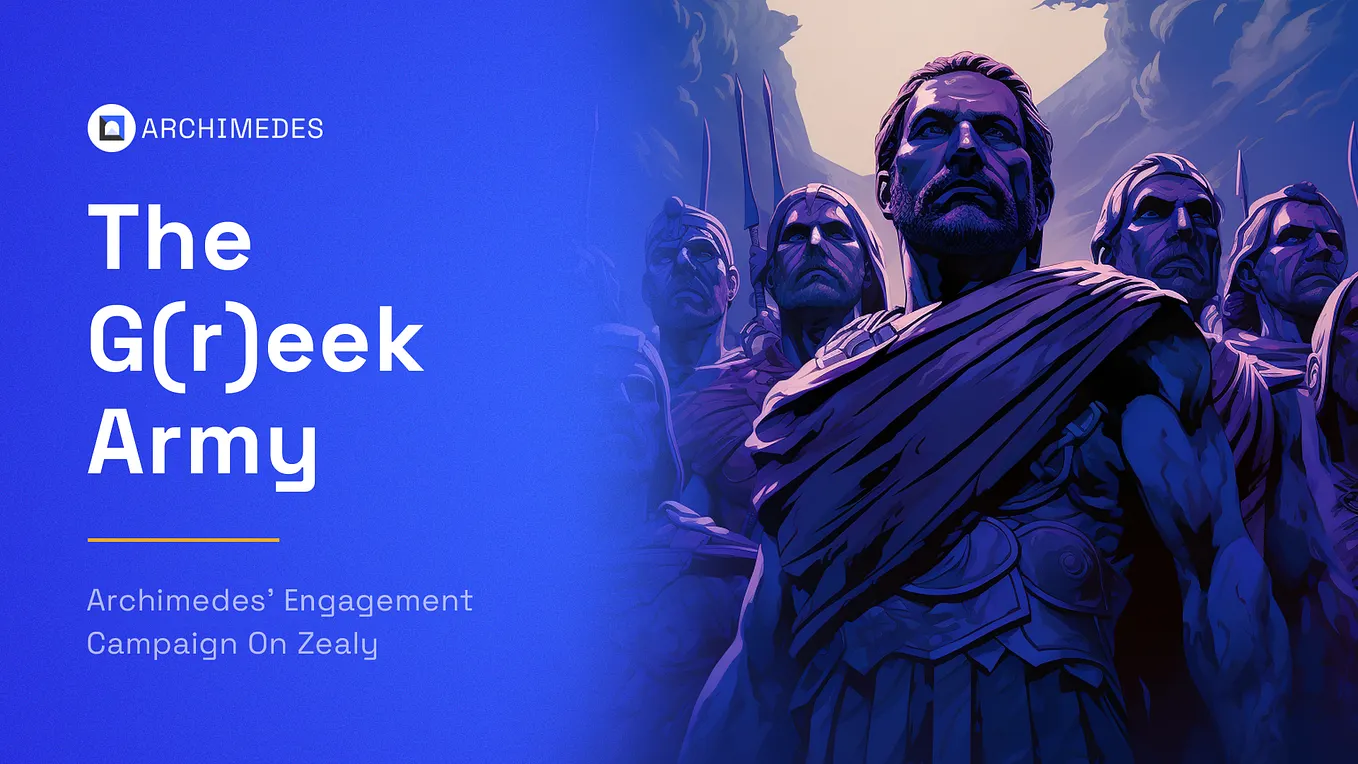 Archimedes Finance Launches Epic Zealy Program for The G(r)eek Army: Get Ready to Quest, Level Up…