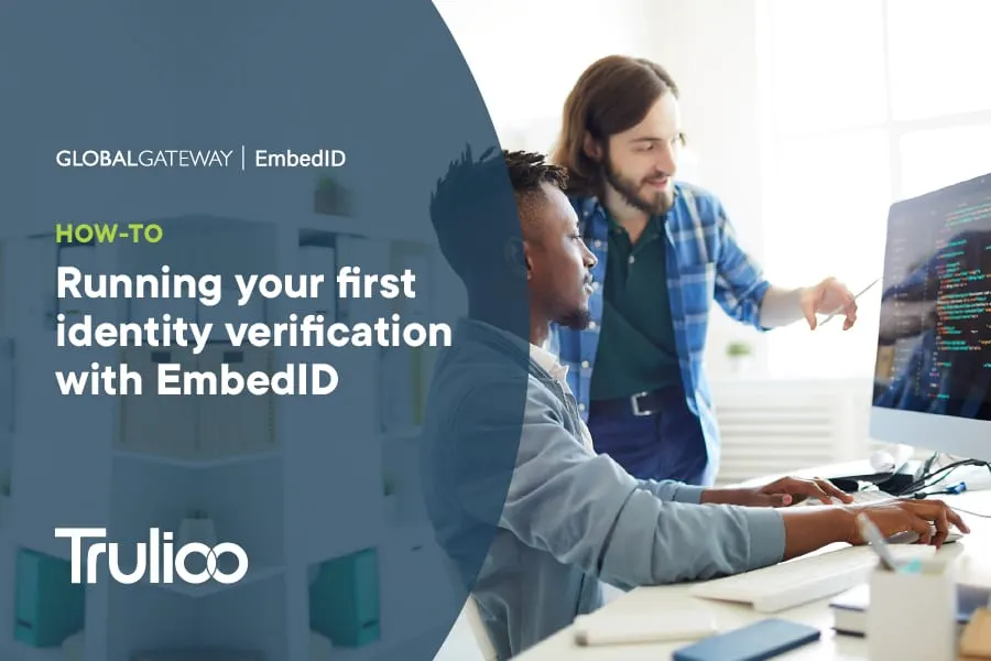 Running your first identity verification with EmbedID