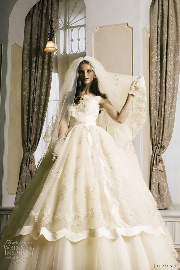 vera wang lace wedding dresses 2012 Vera Wang Fall 2012 Wedding Gowns