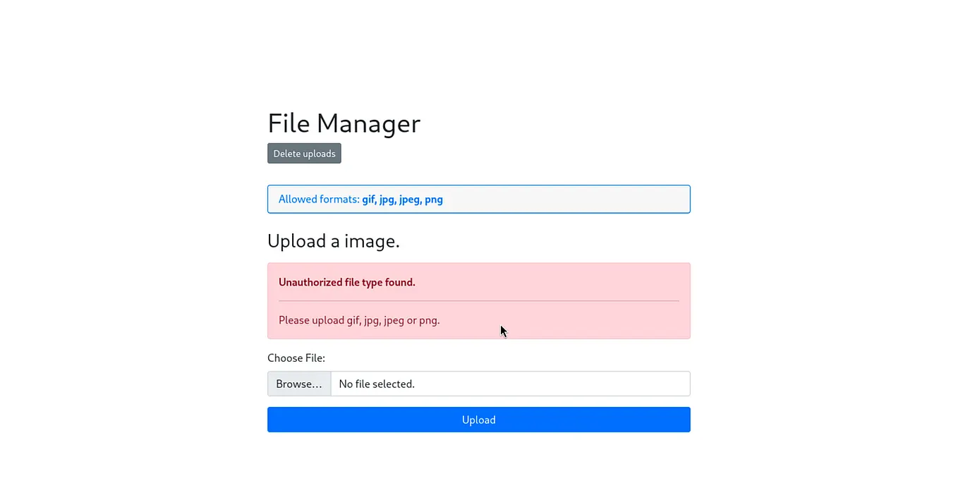 Hackviser Unrestricted File Upload Labs — File Signature Filter