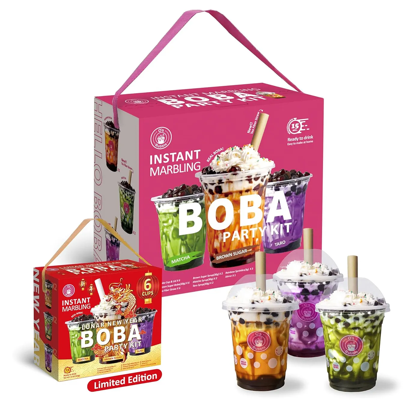 Bubble Tea Lovers Unite: Is O’s Bubble Instant Marbling Boba Party Kit a Must-Try?