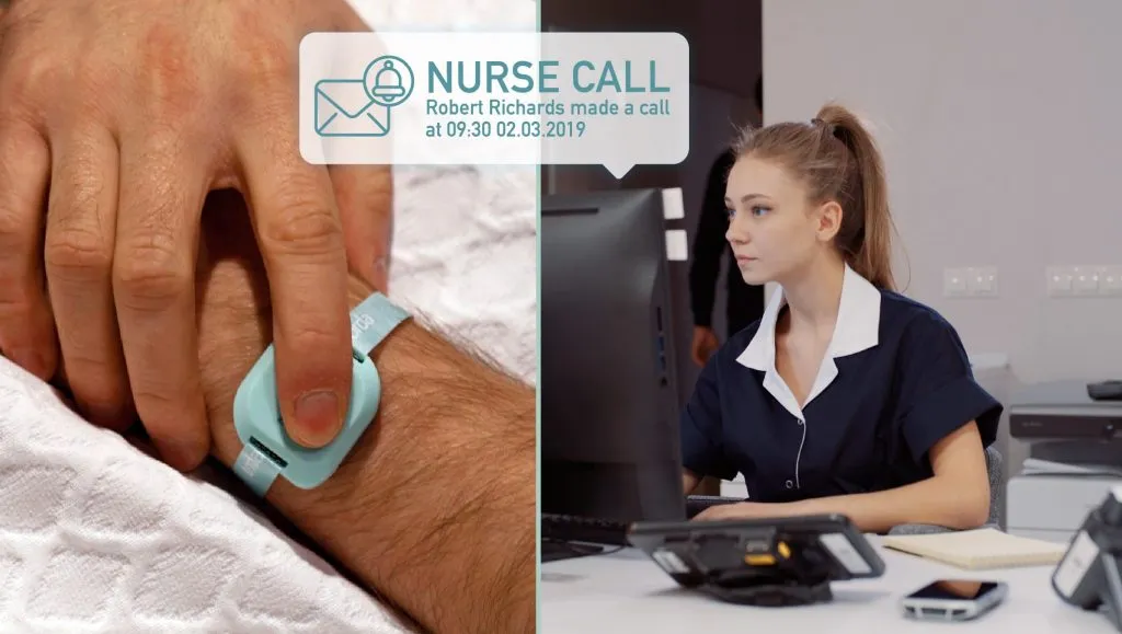 Patient Wandering Prevention and Emergency Nurse Call via Hospital RTLS