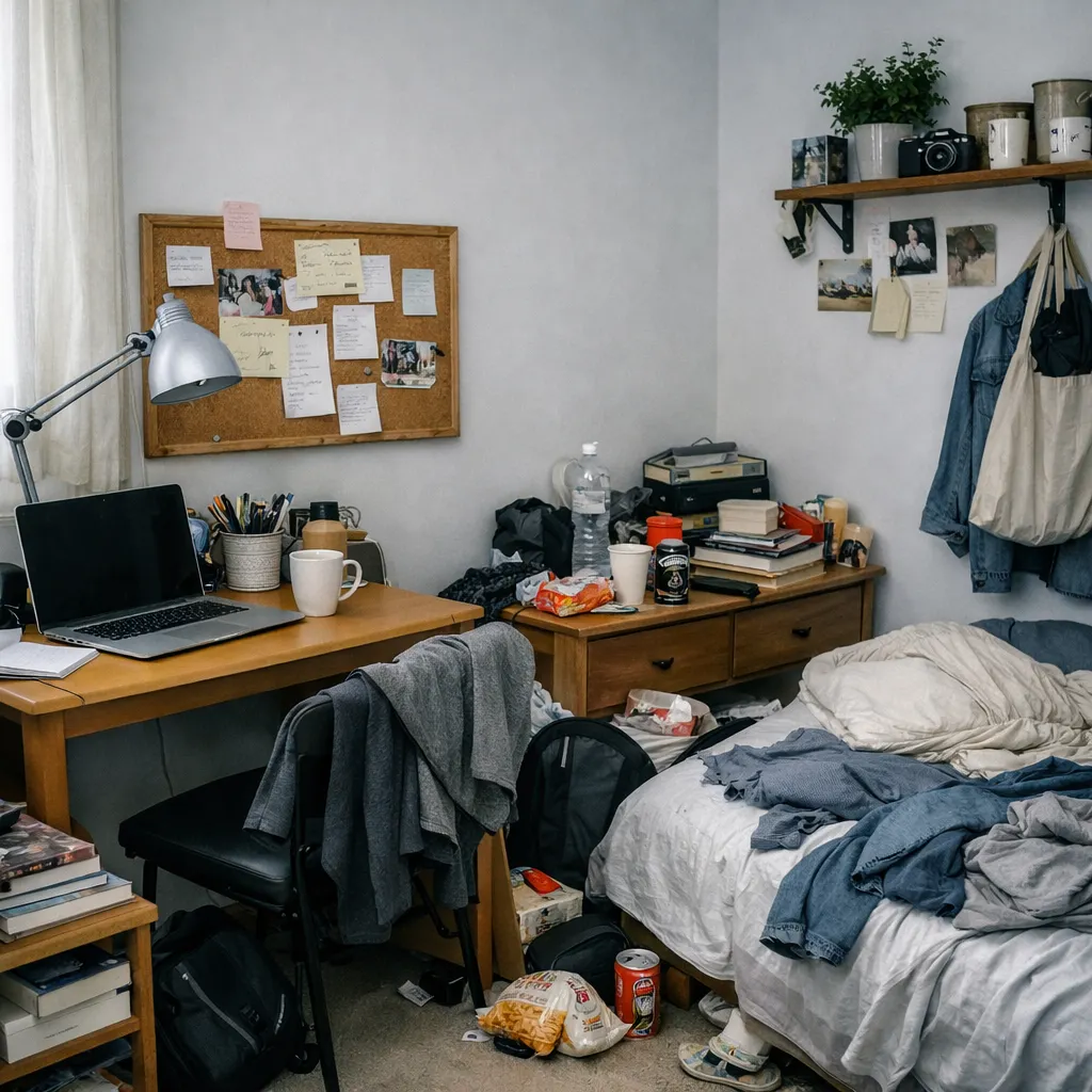 ADHD, Spatial Demands, and the Logic of Organised Chaos