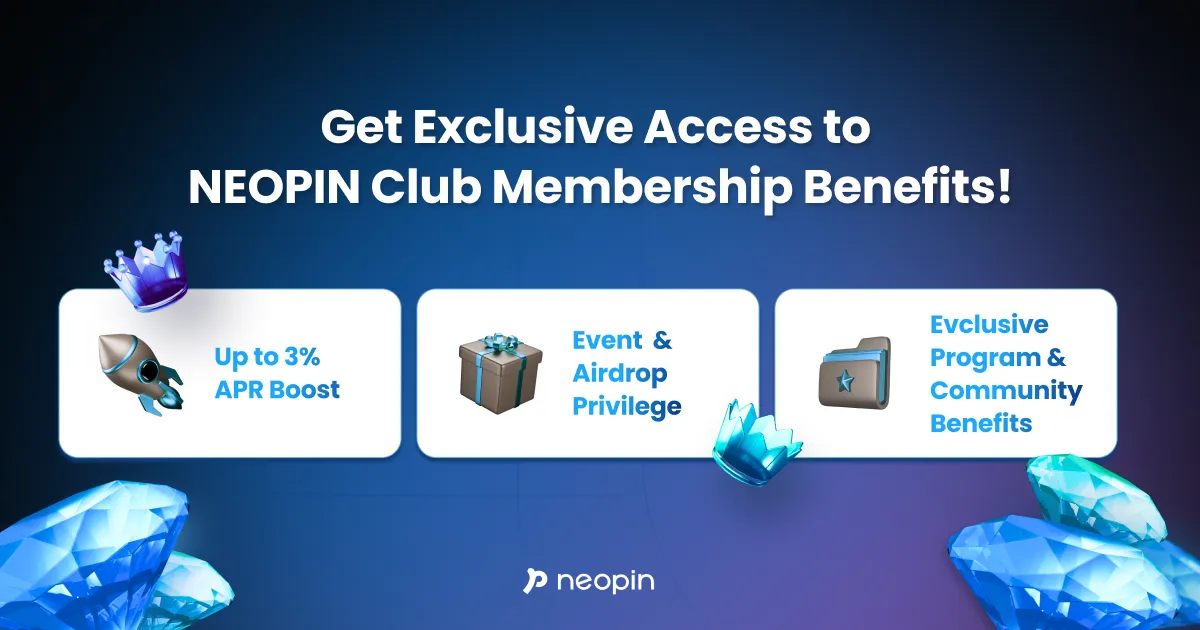 💎 Introducing NEOPIN Club Membership Benefits! 👑