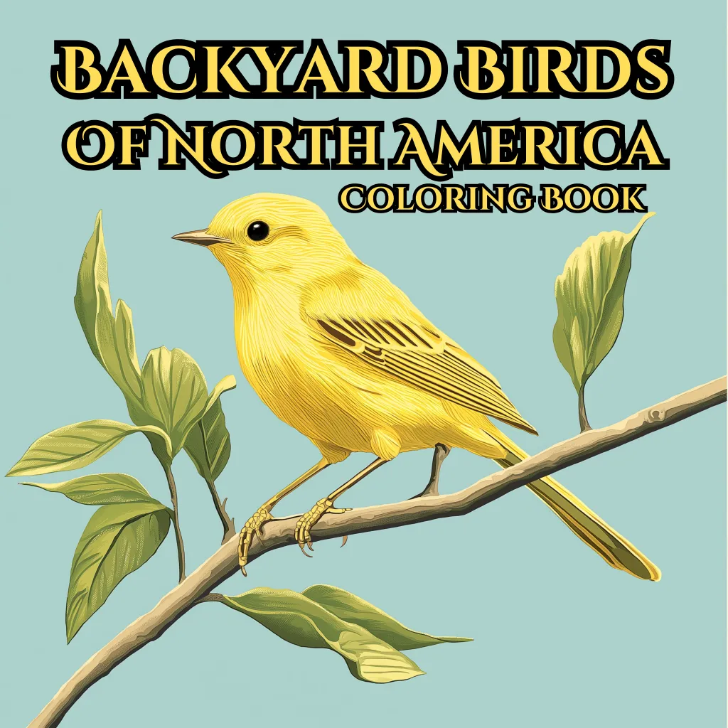 New Coloring Book Release — Backyard Birds Of North America