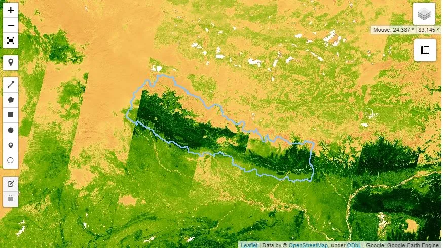 Beginner Guide to Python Folium module to integrate Google Earth Engine