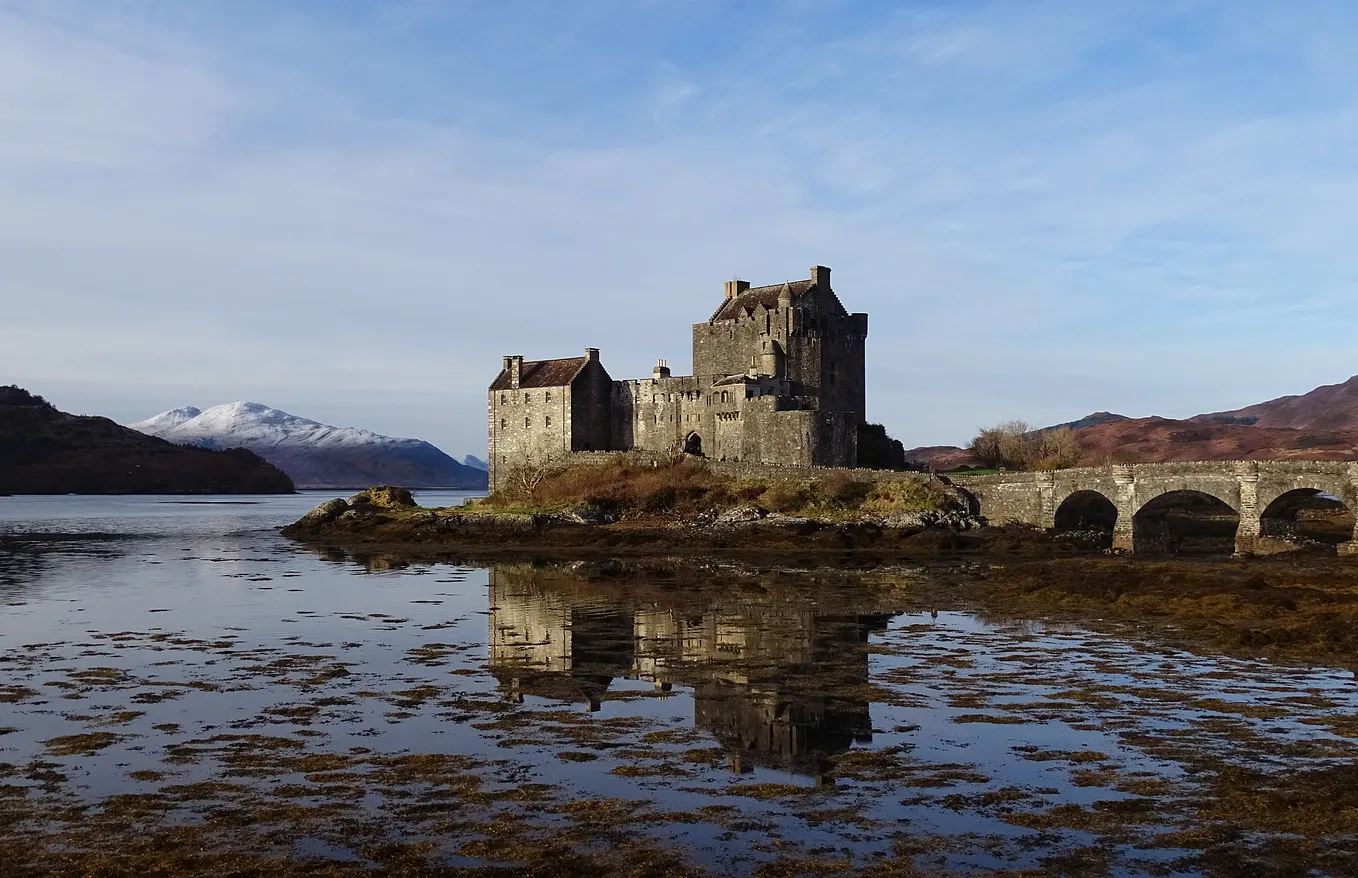 A Scottish castle