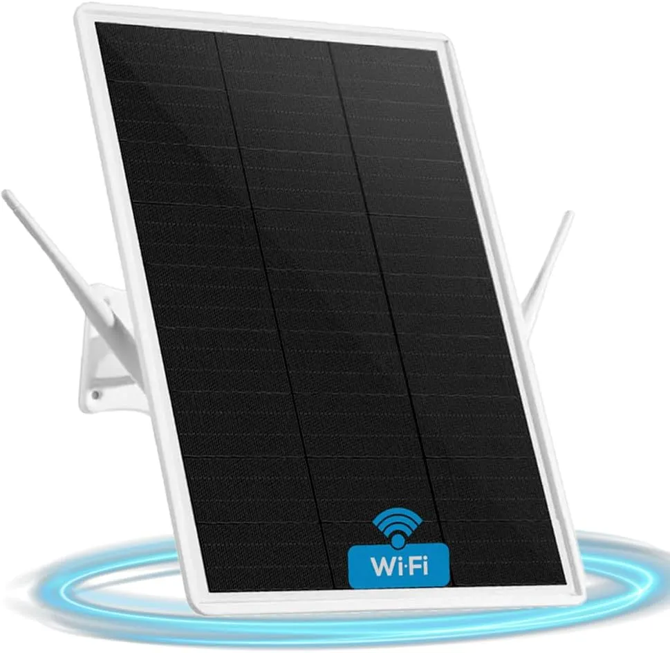 WiFi Extender Signal Booster Solar Battery Outdoor, up to 300-feet, Internet WiFi Extender with LAN Port, Wireless Signal Booster WiFi Repeater 300Mbps 2.4G WiFi, Applicable to 2.4G Router (33*25cm)