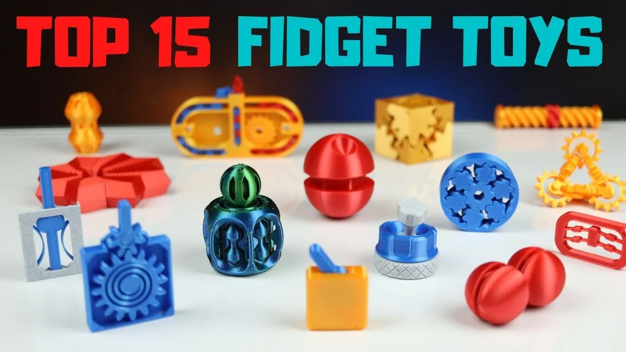 Best 3D Printed Fidget Toys: Ultimate Stress-Busters Revealed!