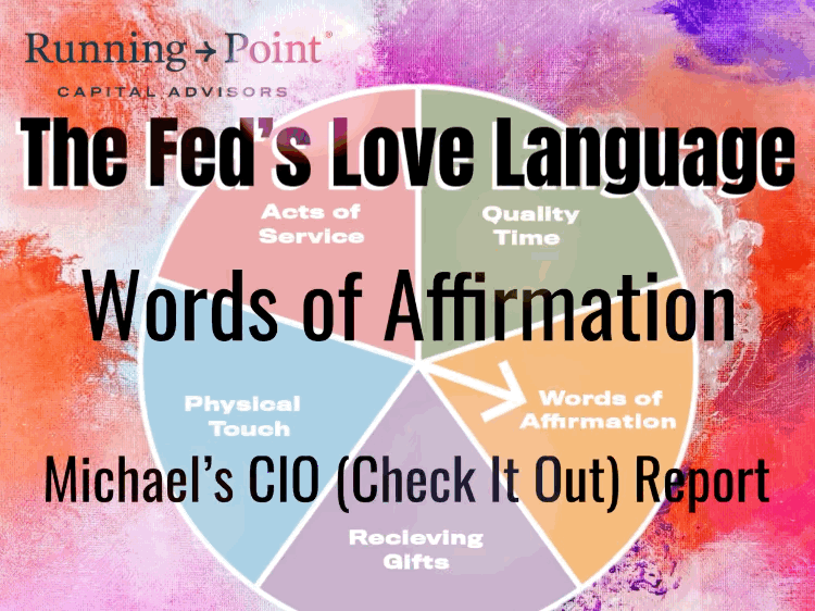 THE FED’s WORDS of AFFIRMATION