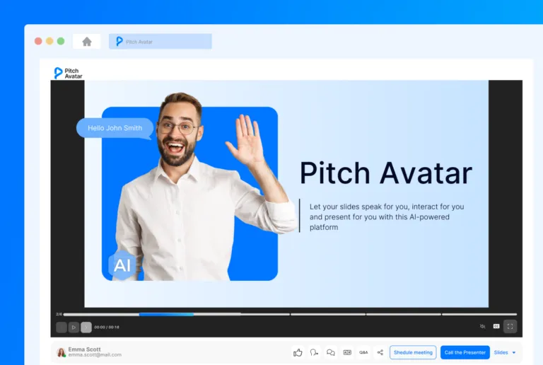 Pitch Avatar recognized as Top Presentation Software of 2024 by Tekpon