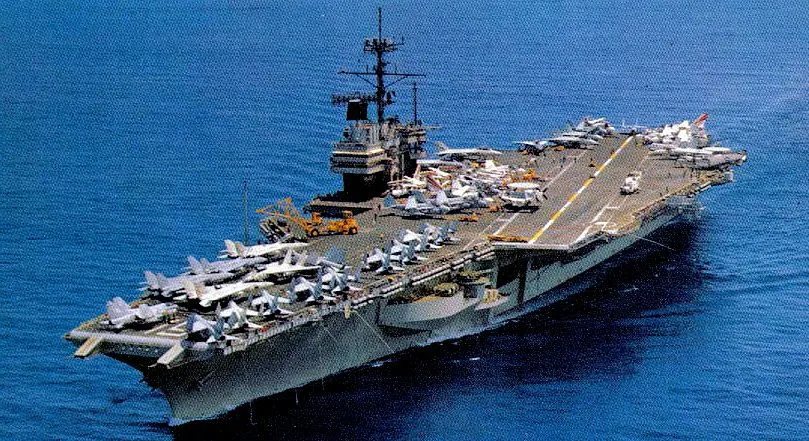 The Day The USS Ranger Burned