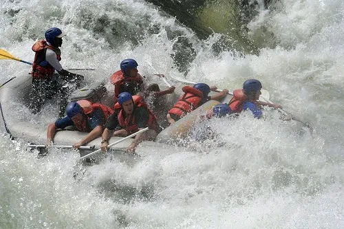 White Water Rafting In Victoria Falls