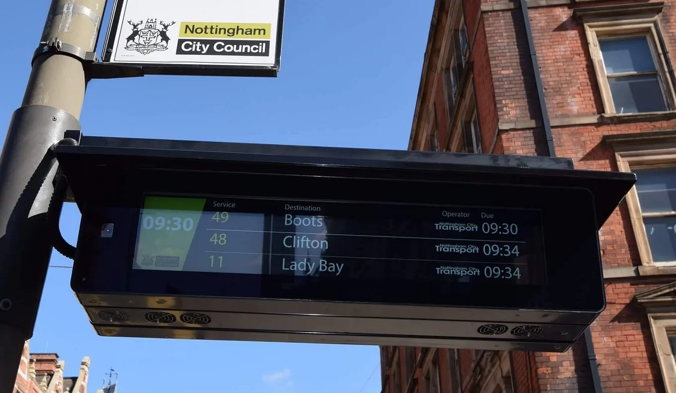 Exploring what’s behind the real-time transport data in Nottingham city