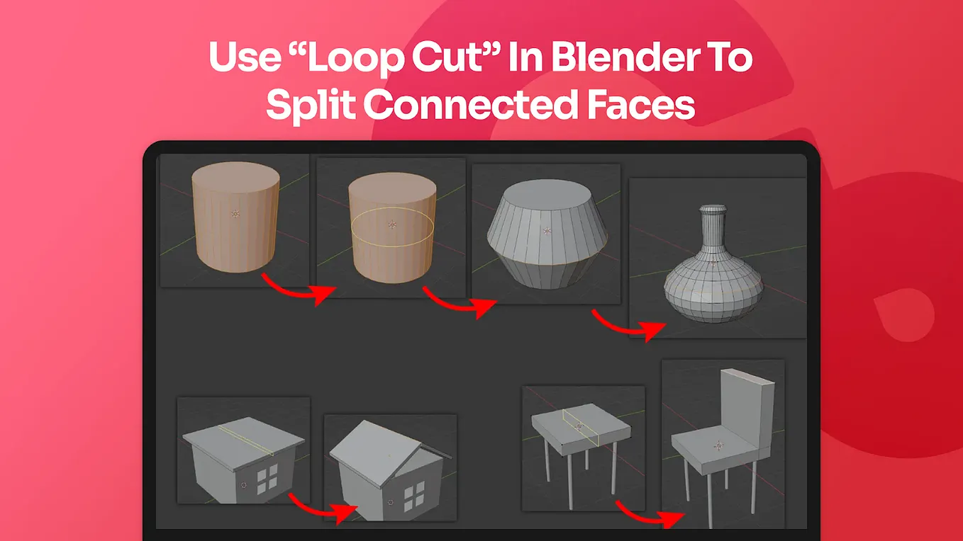 Use The “Knife Tool” To Cut Out/Subdivide Models In Blender | by ...