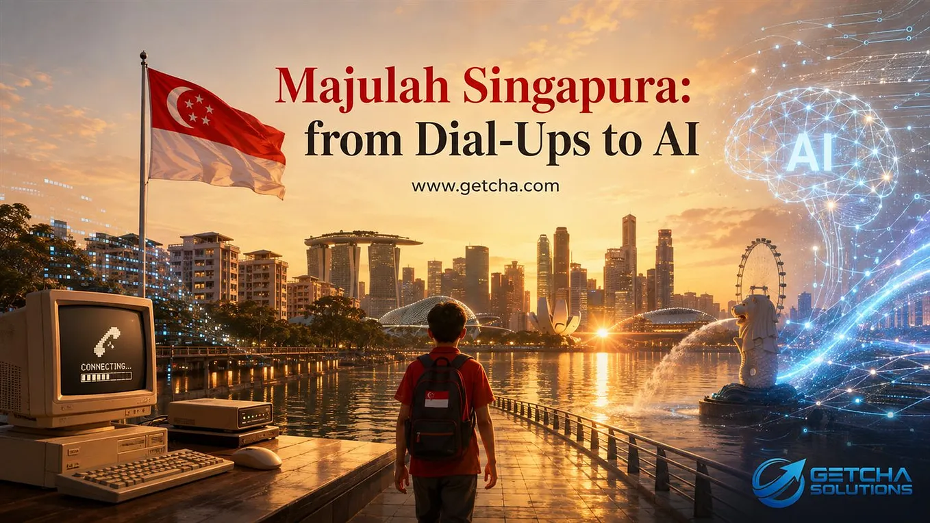 Majulah Singapura: From Dial-Up to AI