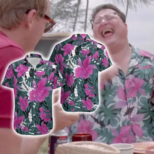 Jurassic Park Dennis Nedry Hawaiian Shirt