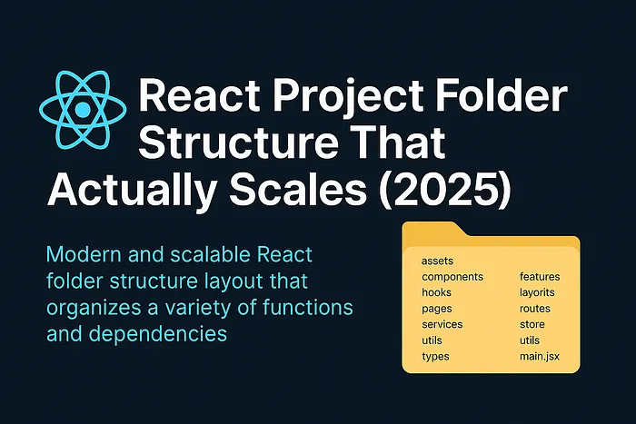React Project Folder Structure That Actually Scales (2025)