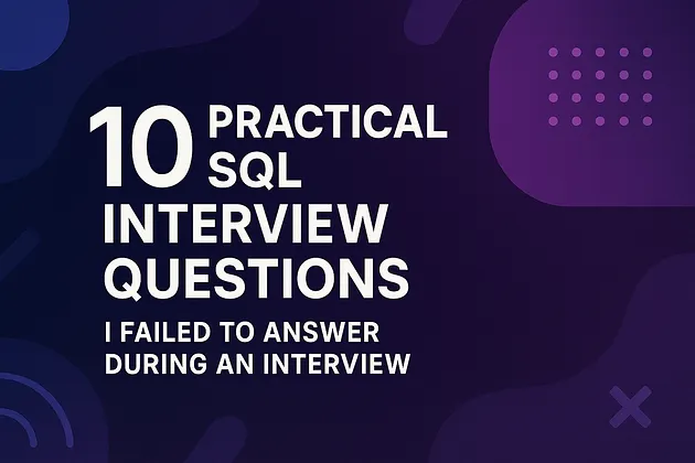 15 Common SQL Coding Interview Questions and Answers [2024] | by ...