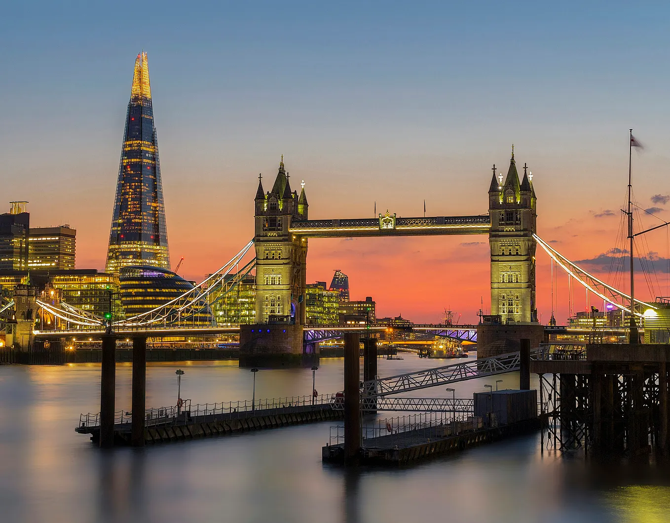 Tower Bridge sunset