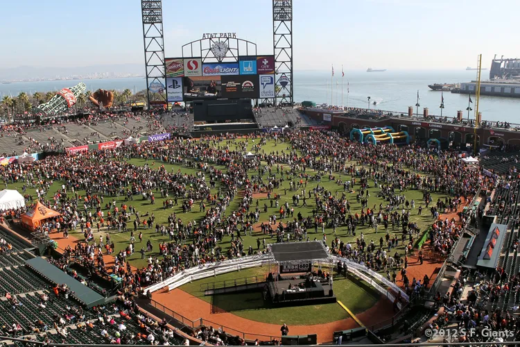 AT&T Park, SF Giants, San Francisco Giants, Fan Fest
