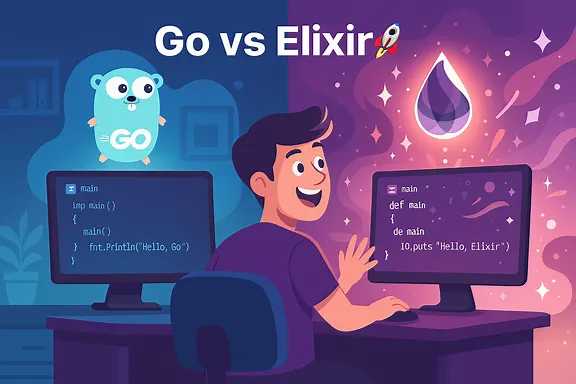 Golang vs Elixir: Why I Chose the Road Less Traveled (And Won) ⚗️