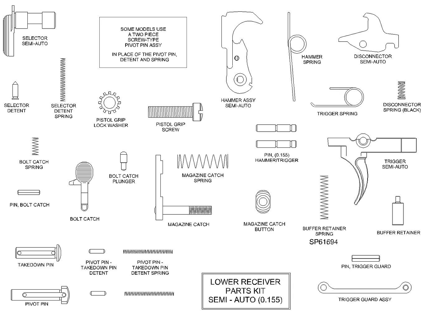 A Cheat Sheet and Checklist for Your AR-15 Lower Parts Kit Installation ...