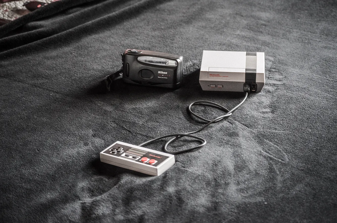A NES (um actually, not a “real” NES, its a NES mini).