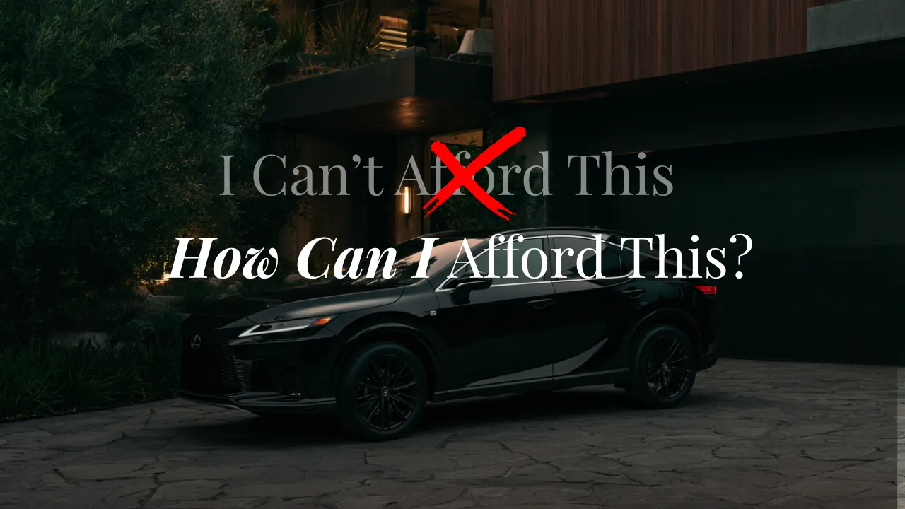 How Affiliate Marketing Paid For A Brand New Lexus For My Wife